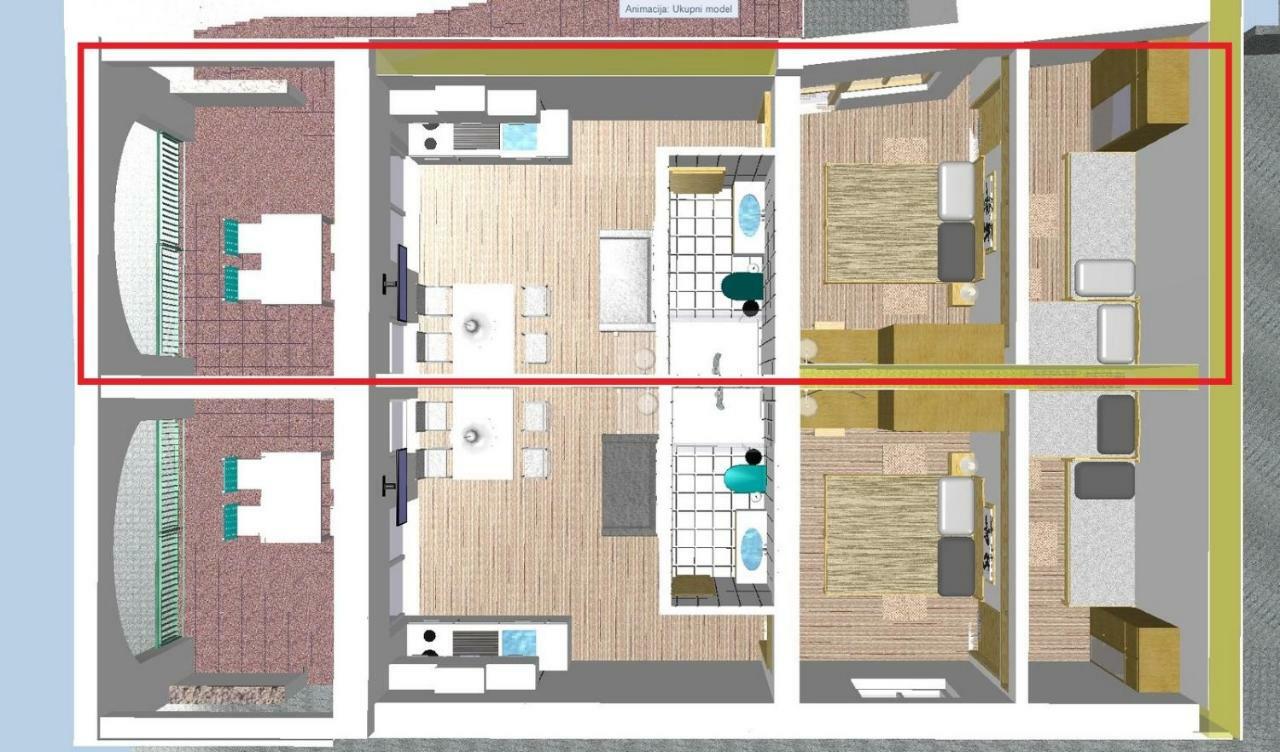 Apartments In ザオストログ エクステリア 写真